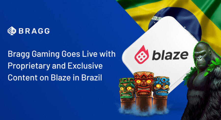 Bragg Gaming goes live with proprietary and exclusive content on Blaze in Brazil
