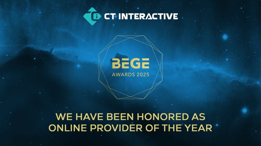 CT Interactive wins “Online Provider of the Year” prize at BEGE Awards 2025