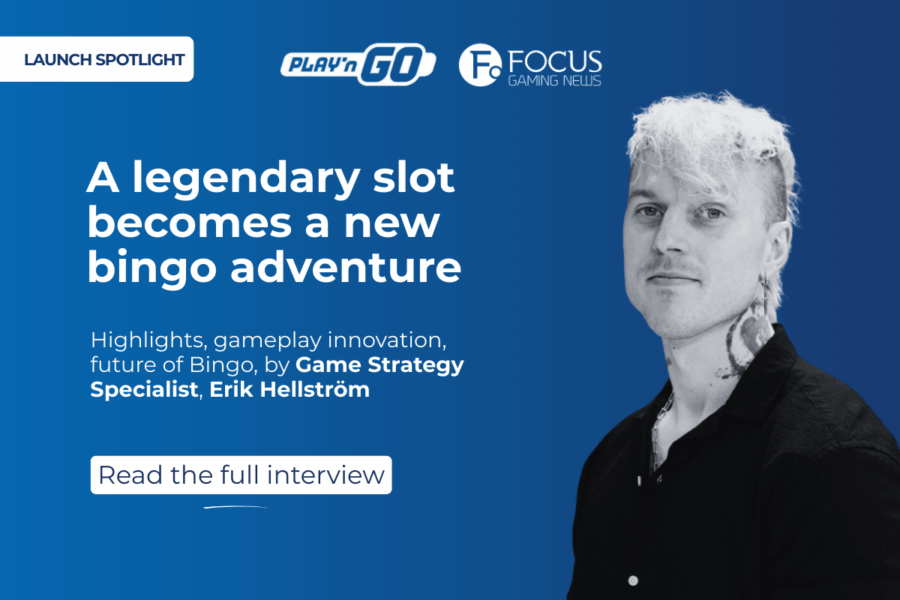 Erik Hellström, Game Strategy Specialist at Play'n GO.