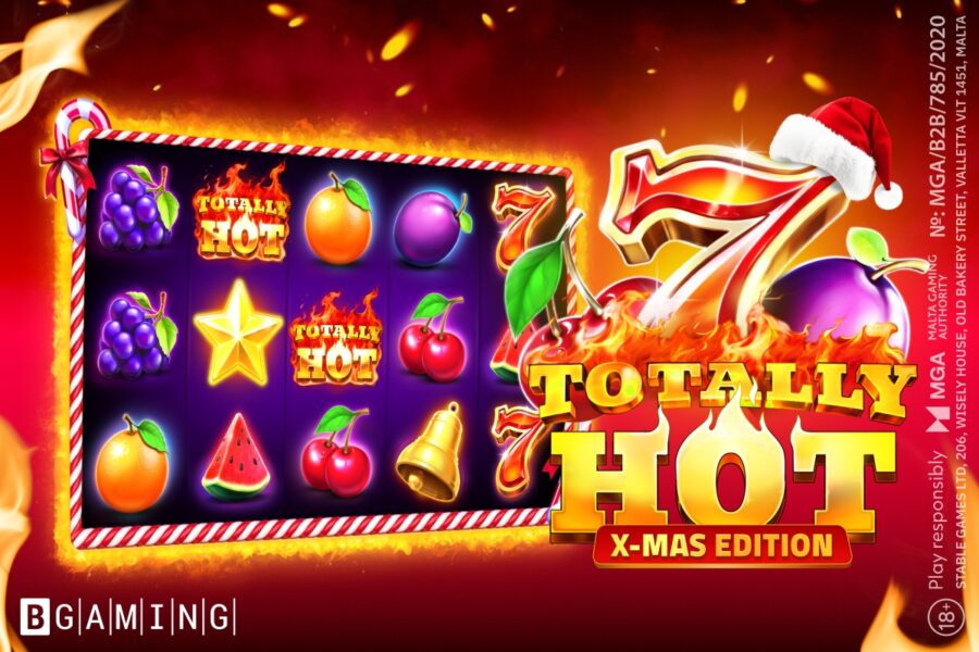 Players are invited to experience classic slot thrills this Christmas with BGaming’s Totally Hot