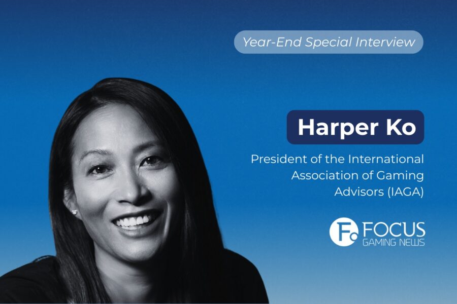 Harper Ko, President of the International Association of Gaming Advisors (IAGA).