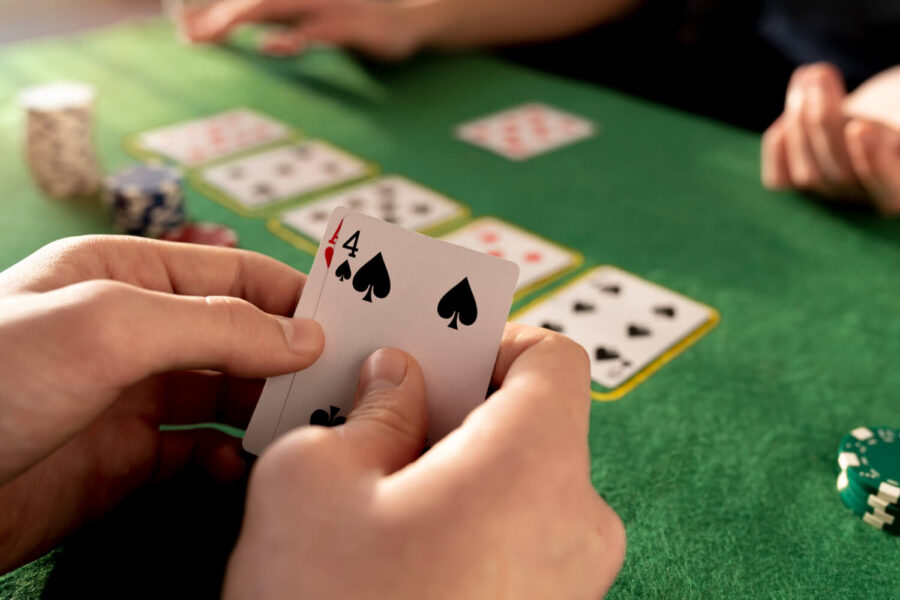 poker game cards