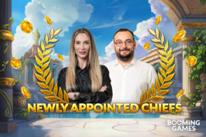 Booming Games newly appointed chiefs.