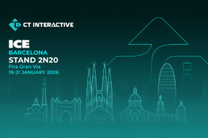 CT Interactive. ICE Barcelona, stand 2N20. Fira Gran Via. 19-21 January 2026.