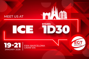 Meet us at ICE. Stand 1D30. 19-21 january. EGT Digital.