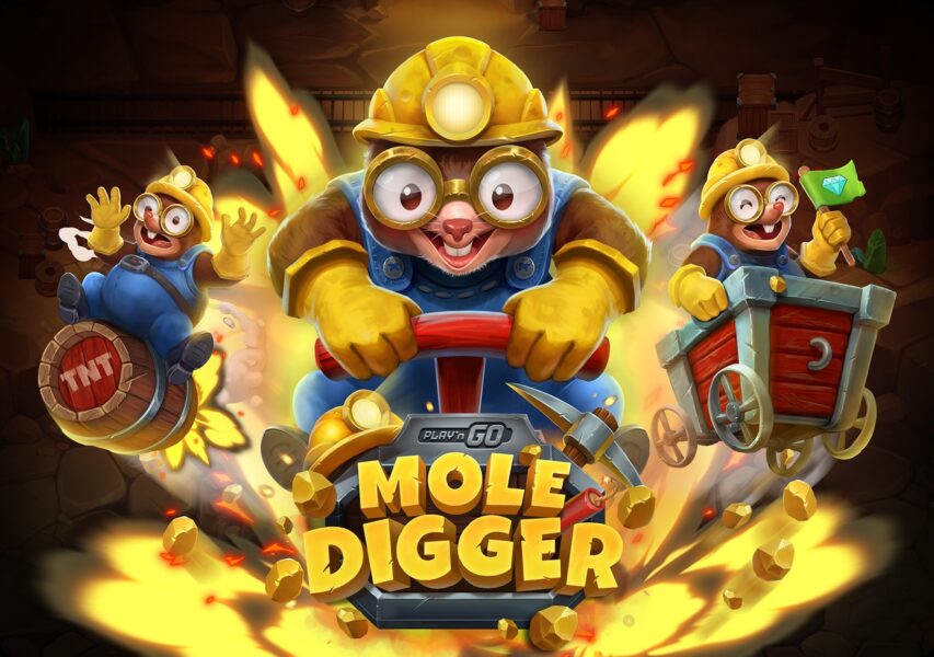Play’n GO unveils Mole Digger
