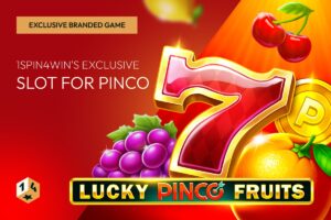 1spin4win releases Lucky Pinco Fruits, a branded slot created exclusively for Pinco Casino