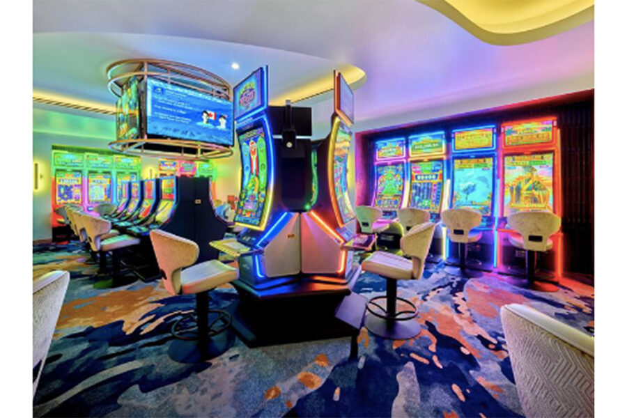 The Resort at Summerlin's high-limit room.