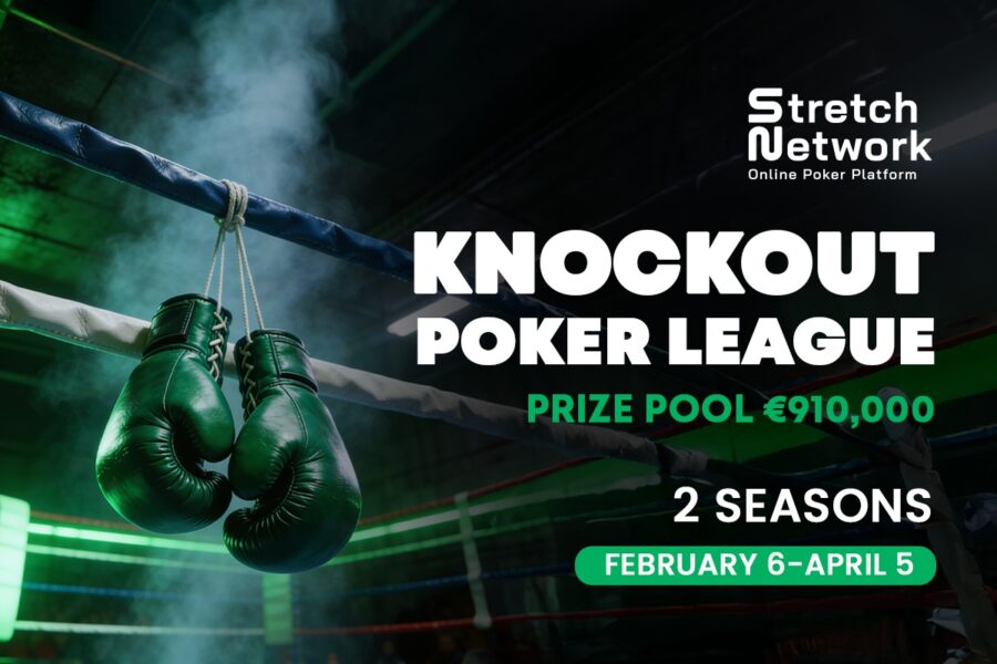 Stretch Network announces the return of the Knockout Poker League with a €910,000 prize pool