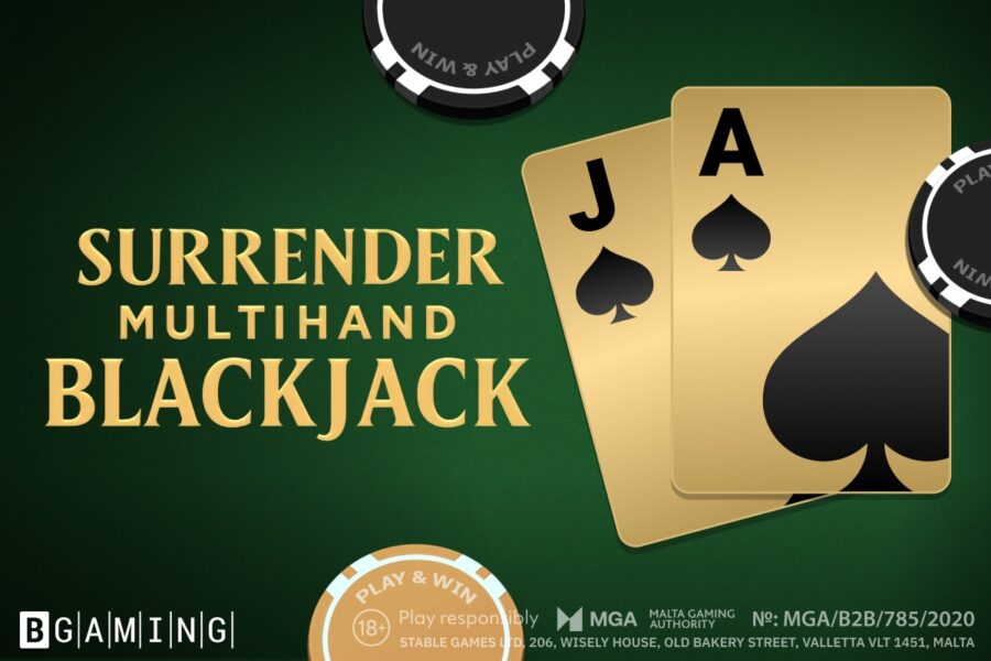 BGaming unveils Surrender Multihand Blackjack