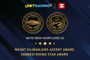 DSTGAMING: We've been shortlisted as mount kilimanjaro ascent award Zambezi Rising Star Award.
