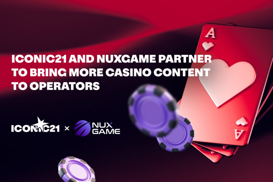 ICONIC21 and NuxGame partner to bring more casino content to operators