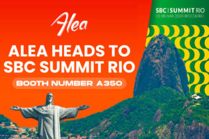 Alea heads to SBC Summit Rio. Booth number A350.