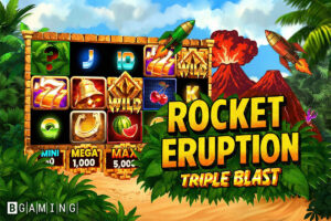 BGaming - Rocket Eruption: Triple Blast.