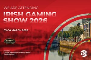 We are attending IRISH GAMING SHOW 2026. 03-04 MARCH 2026. Stand 1-2 Crowne Plaza Hotel in Santry, Dublin. Dublin, Ireland.