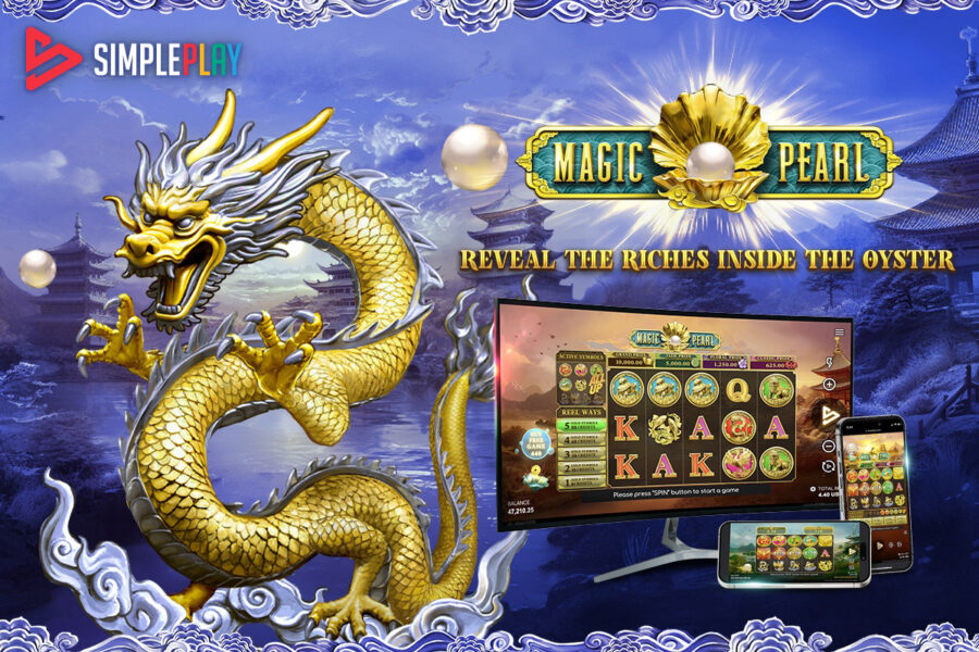 SimplePlay launched a new slot game: “Magic Pearl”