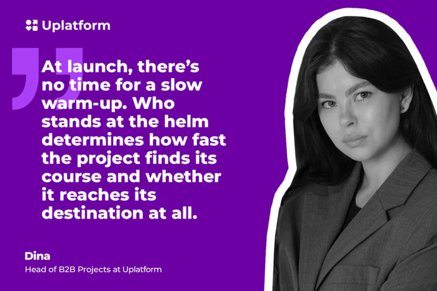 Dina, head of projects at Uplatform