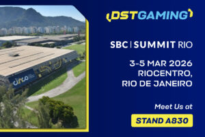 DSTGAMING - SBC SUMMIT RIO. 3-5 MAR, 2026. Riocentro, Rio de Janeiro. Meet us at Stand A830