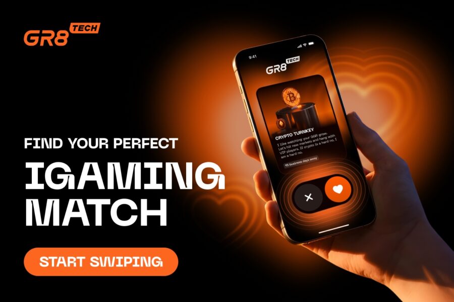 GR8 Tech launches “Tinder-Style” swiping for igaming