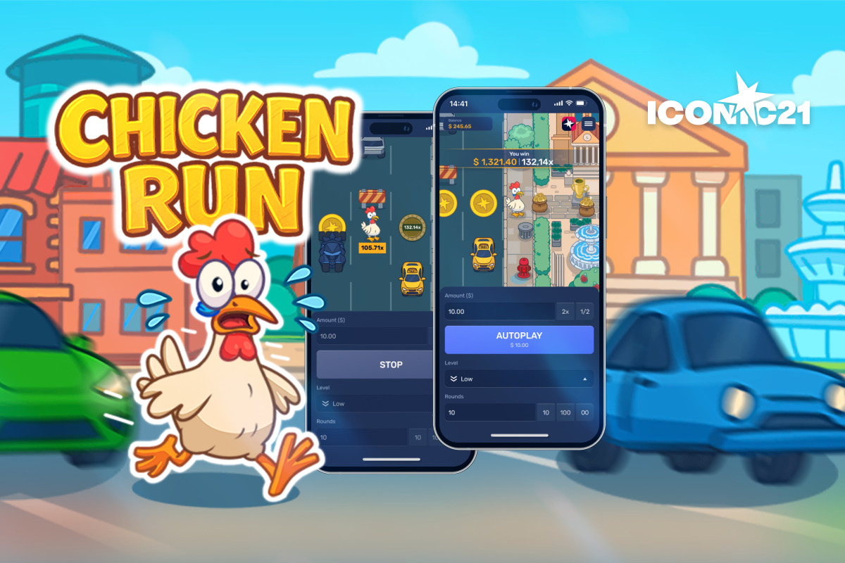 Cross the road and beat the traffic in Chicken Run from ICONIC21