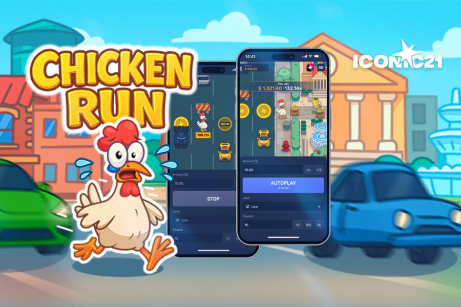 Cross the road and beat the traffic in Chicken Run from ICONIC21