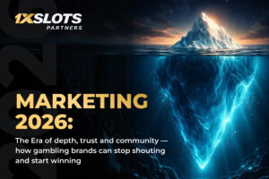 1xSlots: The era of depth, trust, and community.  How gambling brands can stop shouting and start winning