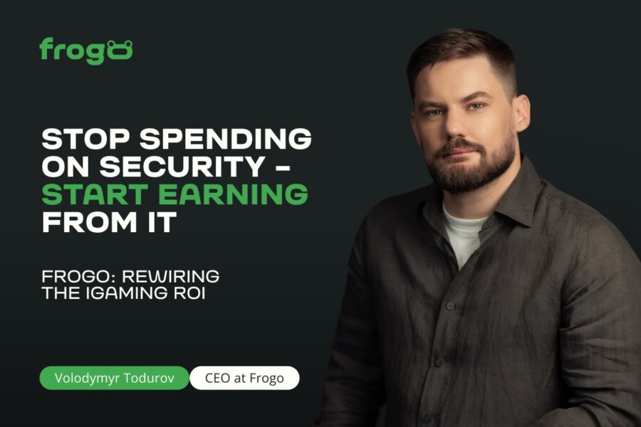Stop spending on security, start earning from it: How Frogo is rewiring the igaming ROI