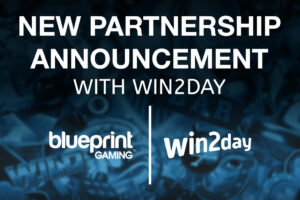 New partnership announcement with win2day. Blueprint gaming - win2day.