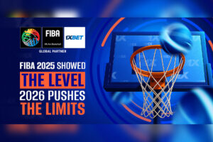 FIBA, we are basketball // 1xBet global partner. FIBA 2025 showed the level, 2026 pushes the limits.