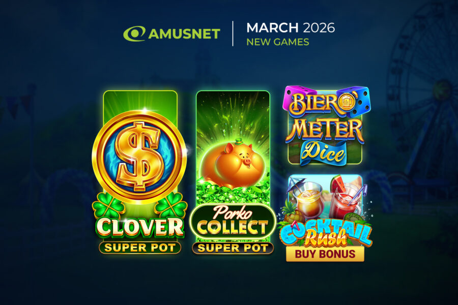 Amusnet’s March releases: expanding the portfolio with engaging, feature-rich titles