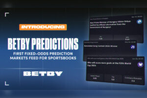 BETBY goes live with “Betby Predictions,” an industry-first fixed-odds prediction markets solution for sportsbooks