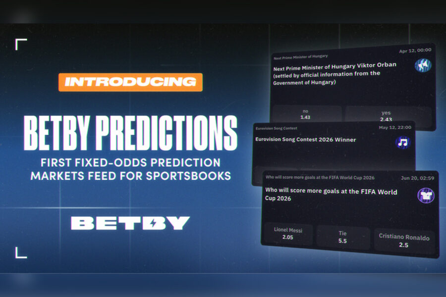 BETBY goes live with “Betby Predictions,” an industry-first fixed-odds prediction markets solution for sportsbooks