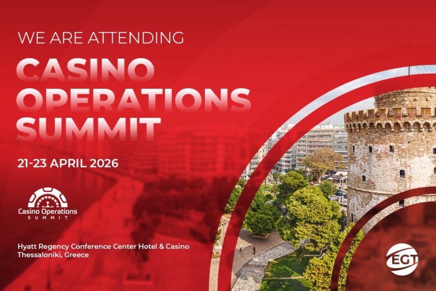 EGT will be a platinum sponsor of Casino Operations Summit 2026