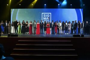 Photo of SiGMA South America Awards winners.