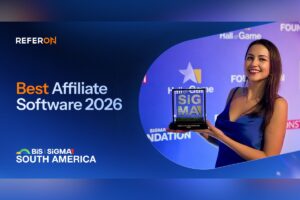ReferOn - Best affiliate software 2026. SiGMA South America Awards 2026.