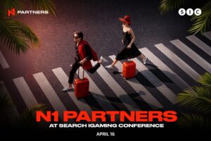 N1 Partners at search igaming conference.