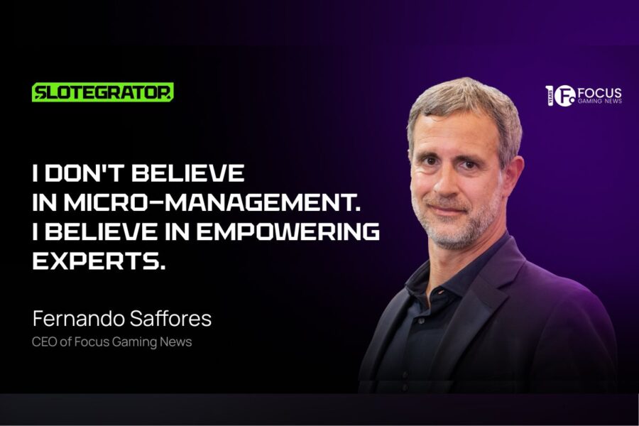 Slotegrator interviewed Focus Gaming News Founder Fernando Saffores: “‘The wall’ is just a mental hurdle”