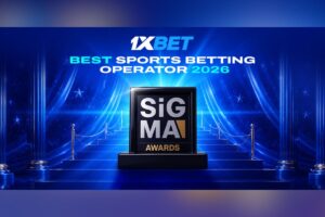 1xBet. Best sports betting operator 2026. SiGMA Awards.