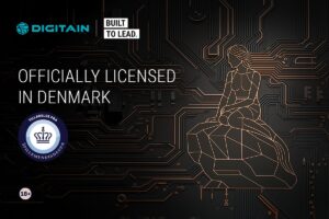 Digitain officially licensed in Denmark.