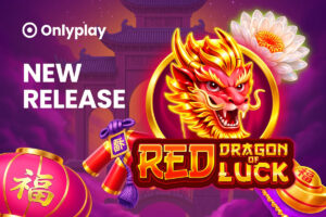 Onlyplay presents its latest slot, Red Dragon of Luck