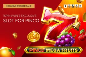 1spin4win launches Pinco Mega Fruits, a branded slot for Pinco Casino