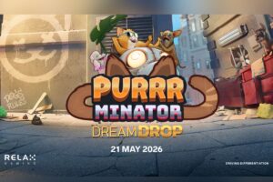 Relax Gaming cashes in on jackpot fever with new title Purrrminator Dream Drop