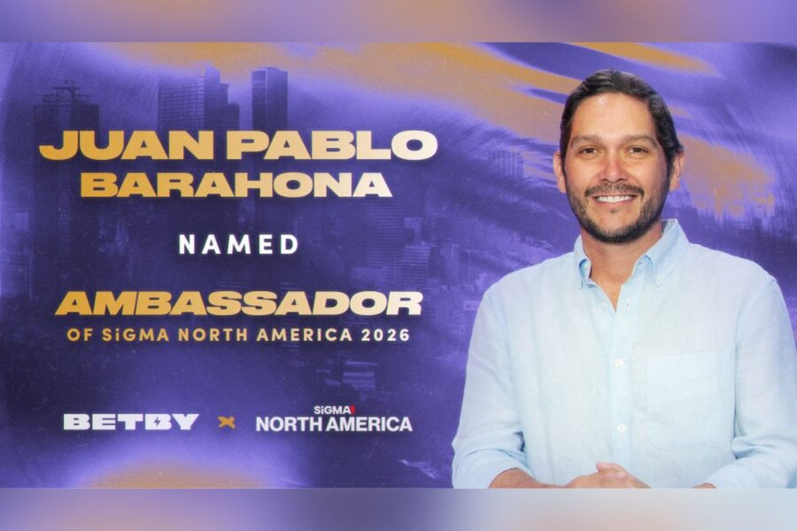 BETBY’s LatAm regional director, Juan Pablo Barahona, named official ambassador for SiGMA North America 2026