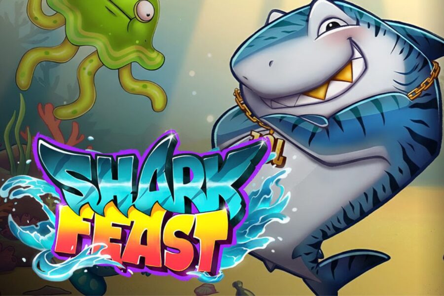 Play’n GO’s latest release, Shark Feast, serves up underwater chaos with comic bite