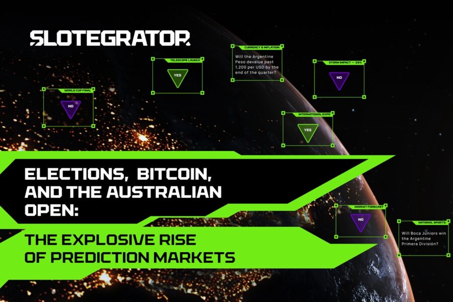 Elections, bitcoin, and the Australian Open: Slotegrator breaks down prediction markets in new ebook