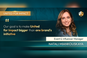 United for impact. "Our goal is to make United for Impact bigger than one brand's initiative." - Natali Miankouskaya, Event & Influencer Manager at 1spin4win.