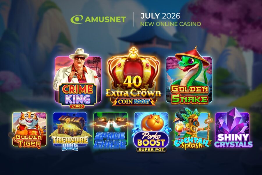 Amusnet expands its portfolio with innovative releases across slots, crash and instant games