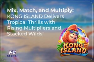 Mix, Match, and Multiply: KONG ISLAND Delivers Tropical Thrills with Rising Multipliers and Stacked Wilds!