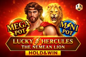 1spin4win - Lucky Hercules the nemean lion hold & win.