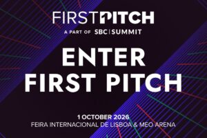 FIRST PITCH, a part of SBC SUMMIT. Enter first pitch. 1 October 2026. Feira Internacional de Lisboa and MEO Arena.